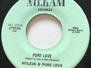MODERN SOUL FUNK Holzer & Pure Love PURE LOVE Nilkam 45 rare NM