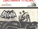 NELSON RIDDLE--TOUGH PICTURE SLEEVE + 45--(BATMAN THEME)---PS--PIC--SLV