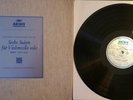 Pierre Fournier plays Bach 6 suites for solo cello archiv box 3lps Stereo EX