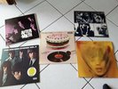 5 LP 's THE ROLLING STONES After Math,Vol.2,Let it Bleed,Goat'sHead Soap,Emotion