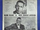 UK COLLECTORS CLASSICS LP 'BLIND BLAKE & CHARLIE JACKSON' - V RARE