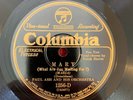 COLUMBIA 1256-D Paul Ash and his Orchestra 78rpm Mary TESTED