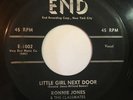Ronnie Jones - Little Girl Next Door / Teenage Rock 45 End rare Doo Wop orig