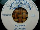 Hear Five Stars 45 RPM on Blues Boys Kingdom 1956 Hey Juanita (Doo Wop) NM