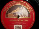 Enrico Caruso, Serenade of Don Juan, 78