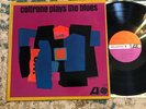 JOHN COLTRANE   PLAYS THE BLUES LP   ATLANTIC 1382 MONO   ‘62 Plum Labels