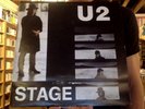 U2 Stage 2xLP live rare black vinyl Ghenos Records 005 1985 Switzerland