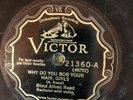 Victor 21360 Blind Alfred Reed WHY DO YOU BOB YOUR HAIR  78rpm 1927 Country EE+