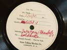 Victor SHELLAC TEST Jean Goldkette Or w BIX 