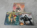 MOLLY HATCHET-3 LP'S-BEATIN' THE ODDS-FLIRTIN' WITH DISASTER-S/T-INNERS-NM