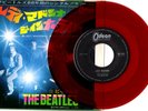 THE BEATLES - LADY MADONNA - VERY RARE  JAPAN ODEON RED VINYL 45'PS