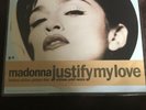 Madonna Justify My Love 3 track Uk Limited Edition Picture Disc 12