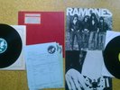 RAMONES Rock Around the World w insert sheets DJ promo punk self titled w lyric
