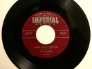 THE BARONS Once In A Lifetime/Don't Walk Out VG+ 1956 ORIG Doo-Wop R&B Imperial