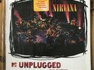 Rare Nirvana 'Unplugged in New York' 1st EU Pressing White Vinyl 1994 GEF 24727
