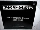 ADOLESCENTS The Complete Demos LP PUNK ROCK Melodic Hardcore WHITE VINYL DI TSOL