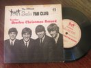 RARE THE BEATLES FAN CLUB FLEXI DISC 