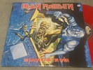 IRON MAIDEN - No Prayer For The Dying - 1990 Epic RARE Red Vinyl US Pressing LP