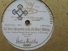 NELLIE MELBA LO HERE THE GENTLE LARK IN KEY F MAJOR GRAMOPHONE MONARCH 03047