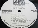 LED ZEPPELIN III MONSTER RARE usa WHITE LABEL PROMO (SD 7201) PRESSWELL press NM