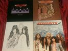 4 NM ORIG Aerosmith LPs SELF, TOY'S,ROCKS,DRAW LINE,1973-77 Columbia NO BARCODES