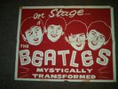Beatles poster - rare - I have NEVER seen one like it offered - 22