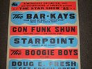 Poster - Bar-Kays, Con Funk Shun, Starpoint, Doug E. Fresh - heavy cardboard