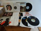 9 LPs Deep purple, Queen, Mariah Carry, Elvis, Family, Aerosmith