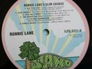 Ronnie Lane LP Slim chance UK Pink island rim 1st press A-1U B-1U NEAR MINT WWWW