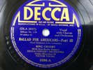 BING CROSBY Ballad for Americans part 3 / part 4 Decca 3298 78rpm Record VG+