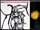 MILES DAVIS Quintet Cookin' LP PRESTIGE PRLP 7094 RVG DG MONO John Coltrane NM