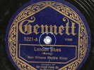 New Orleans Rhythm Kings GENNETT 5221 V PRE WAR JAZZ 78