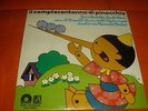 IL COMPLECENTANNO DI PINOCCHIO CORO ANTONIANO CARLA BONI ART COVER NM/NM