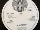 Black Sabbath LP Same UK Large Vertigo Swirl 1st press Philips credit PLAYS TOP