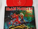 IRON MAIDEN Run to the hills LTD. RED Vinyl 7