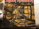 Iron Maiden Piece Of Mind LP HOLLAND IMPORT 1A064-07724 83 EMI PLAYS NM VG+/VG+