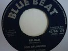 DON DRUMMOND- Reload/Far East, original 7” Vinyl ska 1963 UK(Blue Beat) 45/BB179