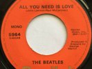 THE BEATLES /  ALL YOU NEED IS LOVE / CAPITOL ORANGE LABEL 1975-1978
