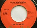 THE BEATLES / LADY MADONNA / CAPITOL ORANGE LABEL 1975-1978