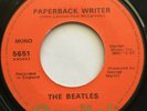THE BEATLES / PAPERBACK WRITER / CAPITOL ORANGE LABEL 1975-1978