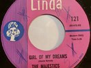 The Majestics - Girl Of My Dreams / (I Love Her So Much) VG+ Linda 121