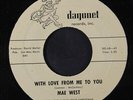 MAE WEST: With Love From Me To You 45 (Beatles cover, sm tol) Oldies