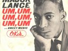 MAJOR LANCE--PICTURE SLEEVE + 45--(UM,UM,UM,UM,UM,UM)--PS--PIC--SLV