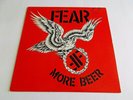 Fear More Beer LP 1985 Restless Punk Vinyl Record