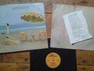 RARE NEIL YOUNG 'ON THE BEACH' UK LP + INNER 1st PRESS A4/B5  'WALLPAPER' SL