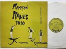 HAMPTON HAWES TRIO  Vogue Contemporary UK 1955 N/Mint Jazz LP