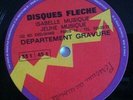 Unknown Artistº Disques Fleche (Label Claude Francois Associés) Rare Acetate 7 