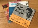 ELVIS PRESLEY - GOOD ROCKIN' TONIGHT EP HMV 8256 SLEEVE ONLY + BONUS ELVIS SLVS