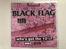 Black Flag ?– Who's Got The 10½? - VINYL Album (SST060) - Very Good Condition