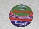 badge  promo  juin 1974 rare concert PINK FLOYD gini europe 1   diam 3,5 cm